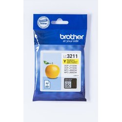 InkJet-Patrone Brother LC-3211Y ca.200S. yellow