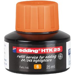 Textmarker-Nachfülltusche Edding  HTK25 orange