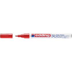 Glanzlackmarker 751 Rundspitze 1-2mm rot