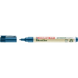 Permanentmarker Edding 25 EcoLine Rundspitze 1mm blau