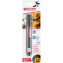 Halloween Marker schwarz