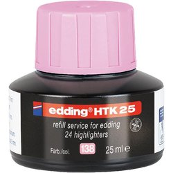 Textmarker-Nachfülltusche Edding HTK25 pastellrosa