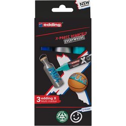 Multimarker X 3er-Set Meeresfarben