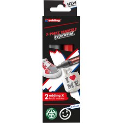 Multimarker X 2er-Set Juhu grau