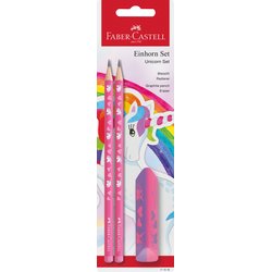 Schreibset Einhorn auf Blisterkarte