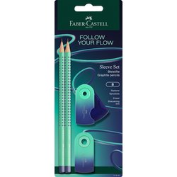 Schreibset Grip Flow Edition Buzzing Blue