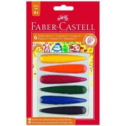 Malkreide Faber Castell 120404 Finger 6St auf Blisterkarte