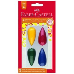 Malkreide Faber Castell 120405 Birne 4St auf Blisterkarte