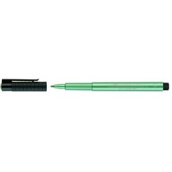 Tuschestift Pitt Artist Pen 15mm grün metallic