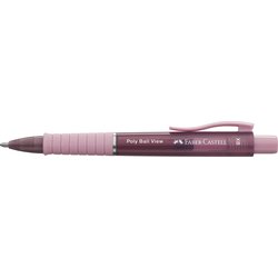 Kugelschreiber Faber Castell 145753 Poly Ball View rose shado