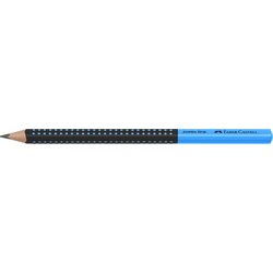 Bleistift Jumbo Grip Two Tone schwarz/blau