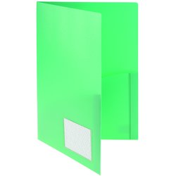 Broschürenmappe Foldersys 10008-50 PP A4 grün