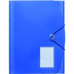 Jumbo-Eckspanner-Sammelbox Foldersys 10028-40 PP A4 blau
