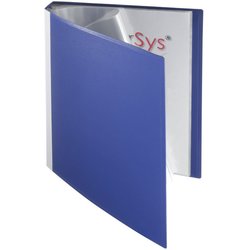 Sichtbuch Foldersys 25003-40 A4 30 Hüllen blau