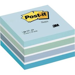 Haftnotiz Post-it Würfel 2028B 76x76mm pastellblau 450Bl
