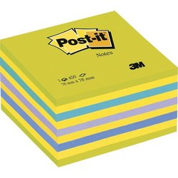 Haftnotiz Post-it Würfel 2028NB neonblau 450Bl