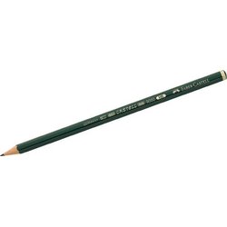 Bleistift Faber Castell 119200 9000 HB mit Radierer