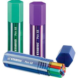 Fasermaler Stabilo 6820-1-1-5 Pen 68 20St in Big-Box