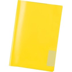 Heftschoner transparent A5 gelb