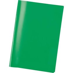 Heftschoner transparent A5 dunkelgrün