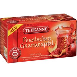 Teekanne Tee Persischer Granatapfel Früchtetee