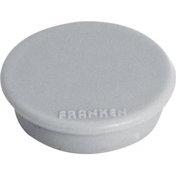 Haftmagnet Franken HM1012 Ø13mm bis 100g 10St grau