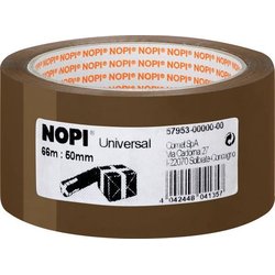 Packband NOPI braun Universal 66m x 50mm