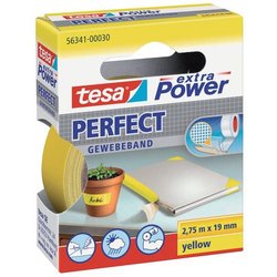 Gewebeband Tesa 56341 extra Power perfect 2,75m/19mm gelb