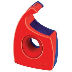 Handabroller rot/blauEasy Cut für DIN Klebefilm