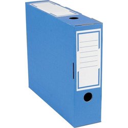 Archiv-Ablagebox 226131120 blau Innenmaß 315x76x260mm Außenmaß 325x86x265mm