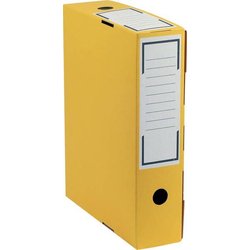 Archiv-Ablagebox 226151120 gelb Innenmaß 315x76x260mm Außenmaß 325x86x265mm