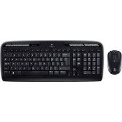 Tastatur-Maus-Set MK330 schwarz kabellos, USB-Anschluss