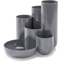 Schreibtisch-Köcher CAMPUS dunkelgrau