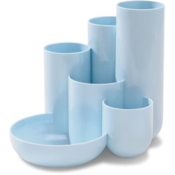 Schreibtisch-Köcher CAMPUS pastell blau