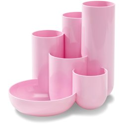 Schreibtisch-Köcher CAMPUS pastell rosa