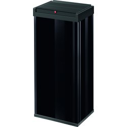 Großraum-Abfallbox Hailo 6460-412 Big-Box 60 Liter mit Schwing-Deckel schwarz