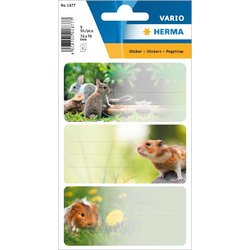 Schuletiketten Nagetiere