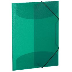 Sammelmappe A3 PP transluzent dunkelgrün