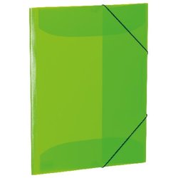 Sammelmappe A3 PP transluzent neon grün
