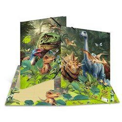 Sammelmappe A3 Karton Dino World