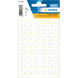 Verstärkungsringe 12 mm weiß