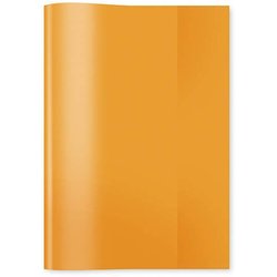 Heftschoner transparent A5 orange