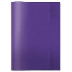 Heftschoner transparent A4 violett