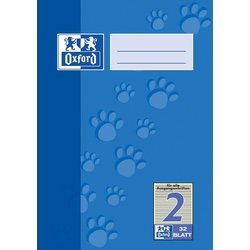 Schulheft 90g A5 !!32Bl!l #2 (2.Schuljahr liniert)