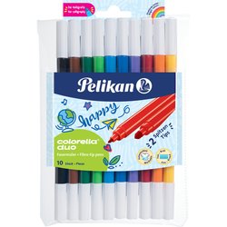 Fasermaler Colorella duo 10St im Etui