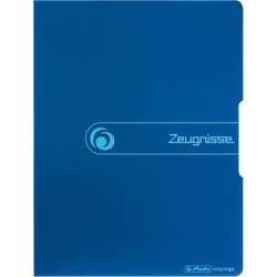 Sichtbuch A4 PP Zeugnisse blau