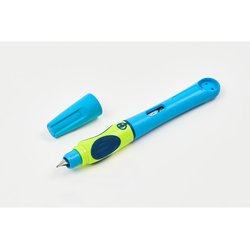 Füllhalter Griffix 4 A-Feder Neon fresh Blue für Rechtshänder