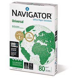 Kopierpapier Navigator Universal 80g A4 weiß 2.500Bl ungerießt
