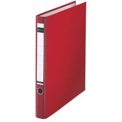 Ringbuch Wolkenmarmor A4 35mm rot