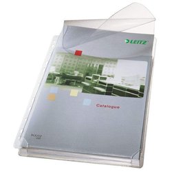 Prospekthülle Maxi A4 transparent 170my mit Klappe